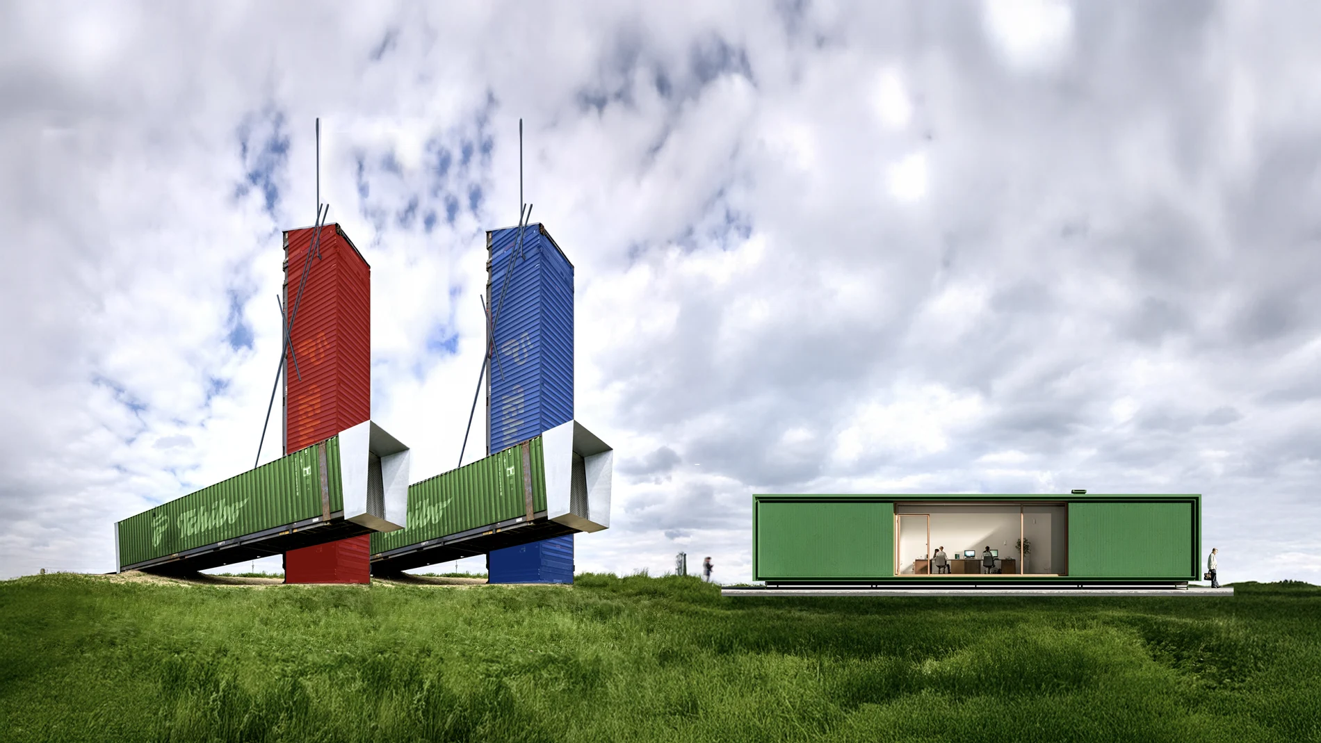EcoTowers render