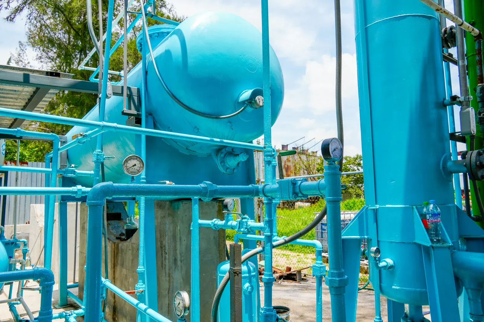 Treatment and recovery equipment at Proytec's Huehuetoca facility